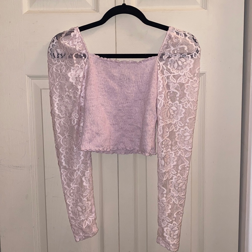 GUESS Ribbed Crop Top